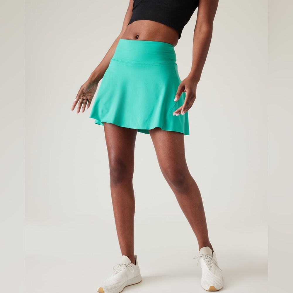 Athleta Ace Tennis Skort 15.5” Green Size Large